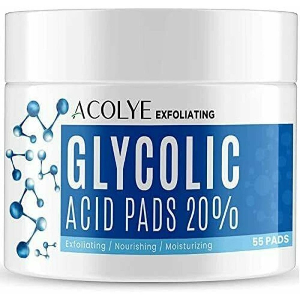 Acolye Glycolic Acid 20% Exfoliating Pads total of 55